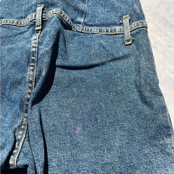 Y2K Bisou Bisou Full Denim Jumpsuit- Size Medium - Picture 9 of 9